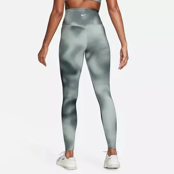 NWT New Nike Women's One High-Rise Printed Leggings Small S Yoga Pants Training - Picture 2 of 4